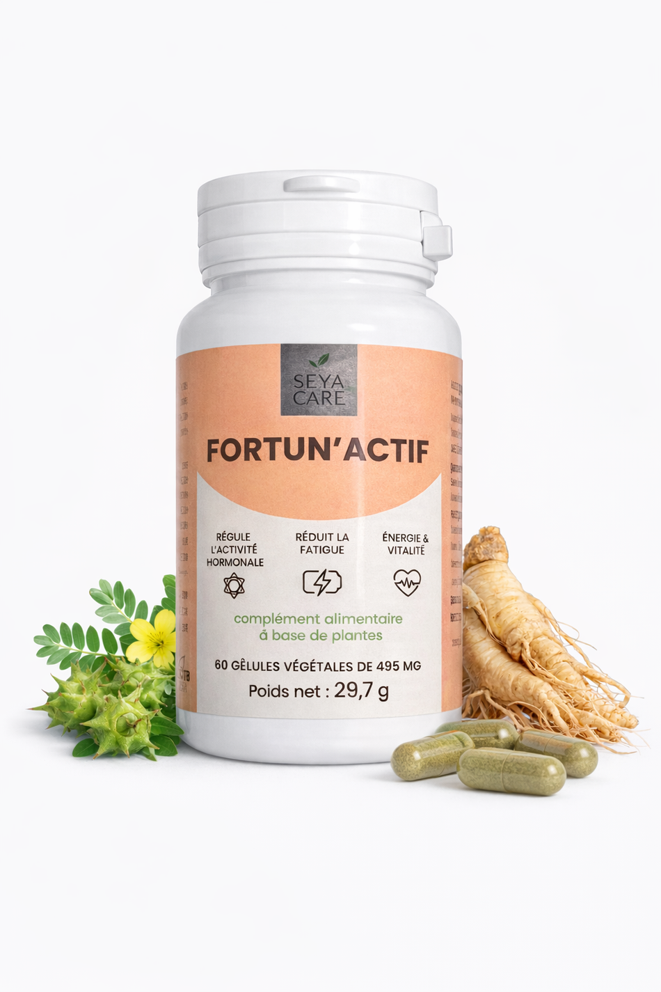 FORTUN'ACTIF - Vitalité - équilibre hormonal Masculin - libido